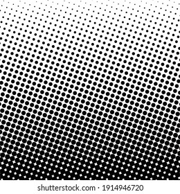 Black halftone background. Black polka dot. Halftone patterns. Modern Halftone Background, backdrop, texture, pattern. Vector illustration.