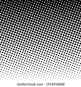 Black halftone background. Black polka dot. Halftone patterns. Modern Halftone Background, backdrop, texture, pattern. Vector illustration.