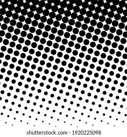 Black halftone background. Black polka dot. Halftone patterns. Modern Halftone Background, backdrop, texture, pattern. Vector illustration.