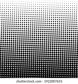 Fondo de medio tono negro. Punto de polka negro. Patrones de semitono. Moderno y limpio fondo de semitono, fondo, textura, patrón o superposición. Ilustración vectorial.