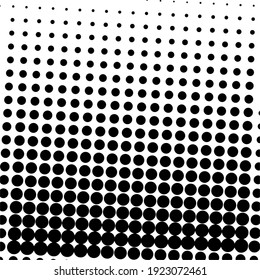 Fondo de medio tono negro. Punto de polka negro. Patrones de semitono. Moderno y limpio fondo de semitono, fondo, textura, patrón o superposición. Ilustración vectorial.