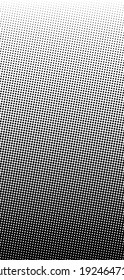 Black halftone background. Black polka dot. Halftone pattern. Modern Halftone Background, backdrop, texture, pattern. Vector illustration.