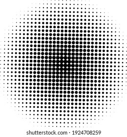 Black Halftone Background. Black Polka Dot. Halftone Pattern. Modern Clean Halftone Background, Backdrop, Texture, Pattern Or Overlay. Vector Illustration.