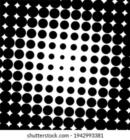 Black halftone background. Black polka dot. Halftone patterns. Modern Halftone Background, backdrop, texture, pattern. Vector illustration. Halftone Backdrop.