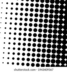 Fondo de medio tono negro. Punto de polka negro. Patrones de semitono. Moderno y limpio fondo de semitono, fondo, textura, patrón o superposición. Ilustración vectorial. Fondo de semitono.