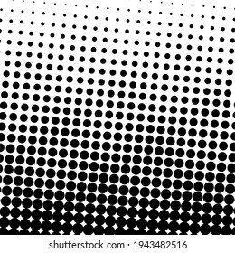 Black halftone background. Black polka dot. Halftone patterns. Modern Halftone Background, backdrop, texture, pattern. Vector illustration. Halftone Backdrop.