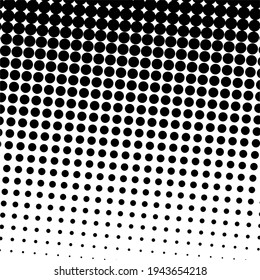 Black halftone background. Black polka dot. Halftone patterns. Modern Halftone Background, backdrop, texture, pattern. Vector illustration. Halftone Backdrop.