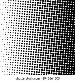 Schwarzer Halfone-Hintergrund. Schwarzer Polka-Punkt. Halftone Muster. Moderner, sauberer Halftonhintergrund, Hintergrund, Textur, Muster oder Overlay. Vektorgrafik. Halftone Hintergrund.