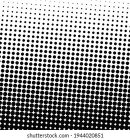 Black halftone background. Black polka dot. Halftone pattern. Modern Halftone Background, backdrop, texture, pattern. Vector illustration. Halftone Backdrop.
