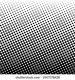 Black halftone background. Black polka dot. Halftone pattern. Modern Halftone Background, backdrop, texture, pattern. Vector illustration. Halftone Backdrop.