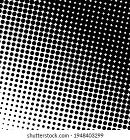 Black halftone background. Black polka dot. Halftone pattern. Modern Halftone Background, backdrop, texture, pattern. Vector illustration. Halftone Backdrop.