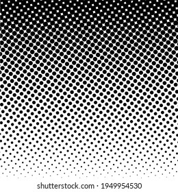 Fondo de medio tono negro. Punto de polka negro. Patrón de semitono. Moderno y limpio fondo de semitono, fondo, textura, patrón o superposición. Ilustración vectorial. Fondo de semitono.