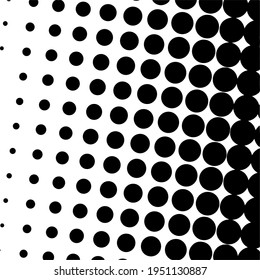 Black halftone background. Black polka dot. Halftone pattern. Modern Halftone Background, backdrop, texture, pattern. Vector illustration. Halftone Backdrop.
