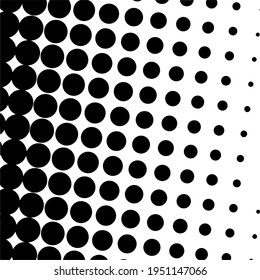 Black halftone background. Black polka dot. Halftone pattern. Modern Halftone Background, backdrop, texture, pattern. Vector illustration. Halftone Backdrop.