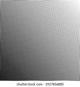 Black halftone background with Black polka dots. Halftone pattern. Modern Halftone Background, backdrop, textured pattern. Vector illustration.