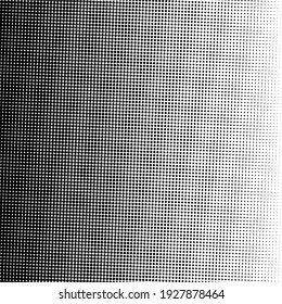 Black halftone background with Black polka dots. Halftone pattern. Modern Halftone Background, backdrop, textured pattern. Vector illustration.
