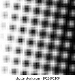 Black halftone background with Black polka dots. Halftone pattern. Modern Halftone Background, backdrop, textured pattern. Vector illustration.