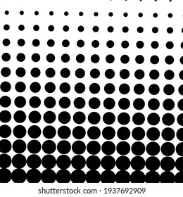 Black halftone background with Black polka dots. Halftone pattern. Modern Halftone Background backdrop texture pattern. Vector illustration.