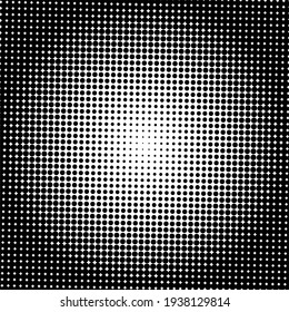 Black halftone background with Black polka dots. Halftone pattern. Modern Halftone Background backdrop texture pattern. Vector illustration.