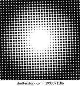 Black halftone background with Black polka dots. Halftone pattern. Modern Halftone Background backdrop texture pattern. Vector illustration.