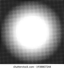 Black halftone background with Black polka dots. Halftone pattern. Modern Halftone Background backdrop texture pattern. Vector illustration.