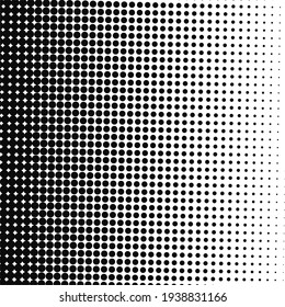 Black halftone background with Black polka dots. Halftone pattern. Modern Halftone Background backdrop texture pattern. Vector illustration.