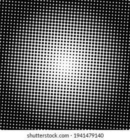 Black halftone background with Black polka dots. Halftone pattern. Modern Halftone Background backdrop texture pattern. Vector illustration.