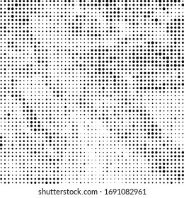 Black Halftone Banner. Abstract Backdrop. Vector Round. Black Dots Elements. Circle Backdrop. Gradient Pattern. Grunge Background. Geometric Background. Comic Print.