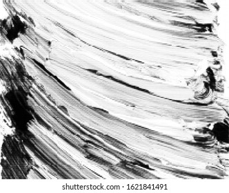 Black halftone brushstrokes background. Vector modern background for posters, brochures, sites, web, cards, interior design