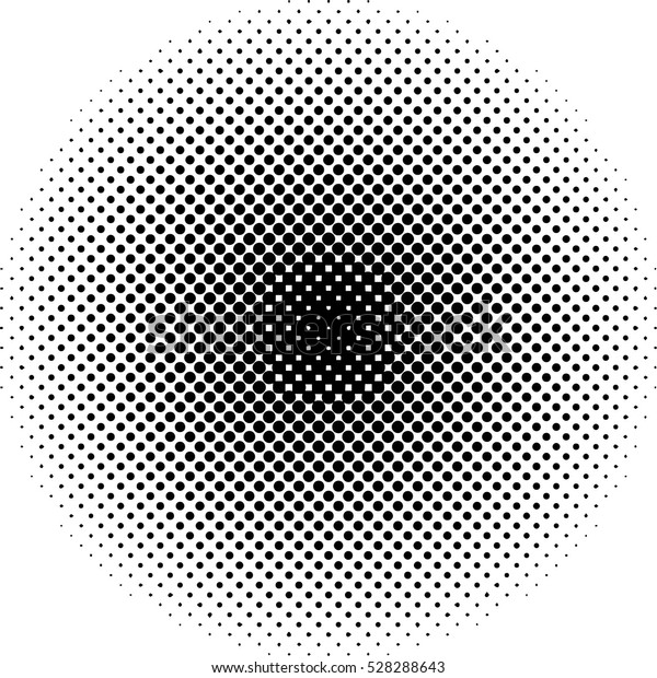 黒網点模様 のベクター画像素材 ロイヤリティフリー
