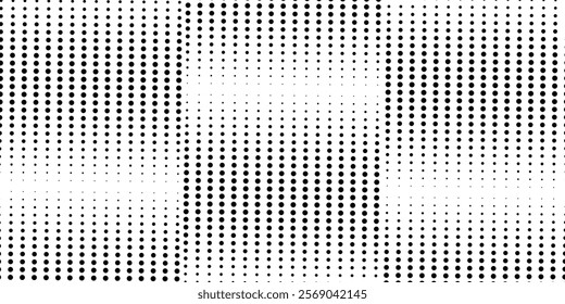 Black halftone pattern on white background. Linear halftone background. vektor eps10