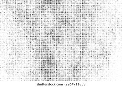 Textura De Medio Tono Negro Sobre Fondo Blanco. El Marco Futurista Moderno. Sobrecarga de ruido anticuado. Imagen Generada Digitalmente. Estilo Pop Art. Ilustración De Vectores, Eps 10.
