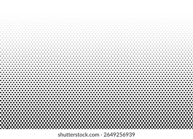 black halftone vector art background