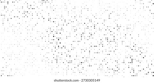 Fondo de onda de semitono negro. Textura Abstractas de líquido granulado. Fondo de pantalla de flujo de puntos curvos punteados. Elemento de superposición de grano swoosh para póster, Anuncio, folleto, volante, folleto, Plantilla. telón de fondo del Vector