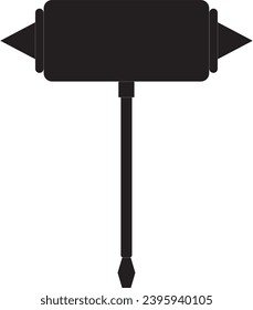 Black Hammer Vector used for fighting