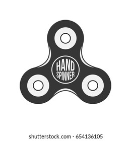 Black Hand Spinner Children Toy