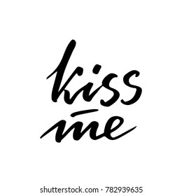 black hand written lettering about love to valentines day design poster, greeting card, photo album, banner, calligraphy