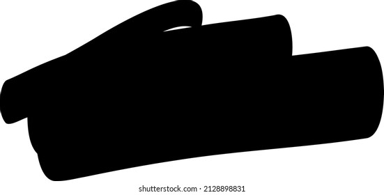 It is a black hand-painted single item. Only the fill was created using Adobe Illustrator with a square (1: 1) size artboard.