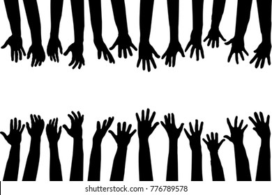 7,125 Kid silhouette hands up Images, Stock Photos & Vectors | Shutterstock