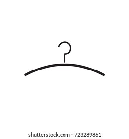 black hanger- vector illustration
