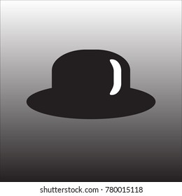 The black hat icon is basic fashion, people use from old period until now
