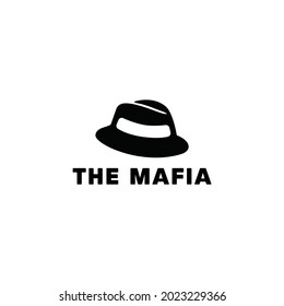 Black Hat Mafia Secret Spy Logo Template