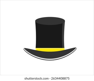 black hat with yellow .