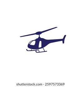 black hawk helicopter silhouette design 