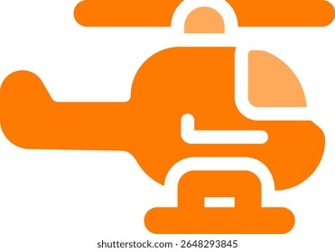 Icono de halcón negro Diseño de estilo de doble tono
