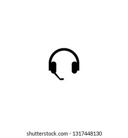 Black Headphone Icon