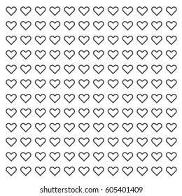 black heart decoration