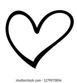Black Heart Icon