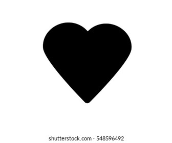 black heart icon