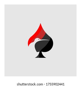 black heart logo free vector